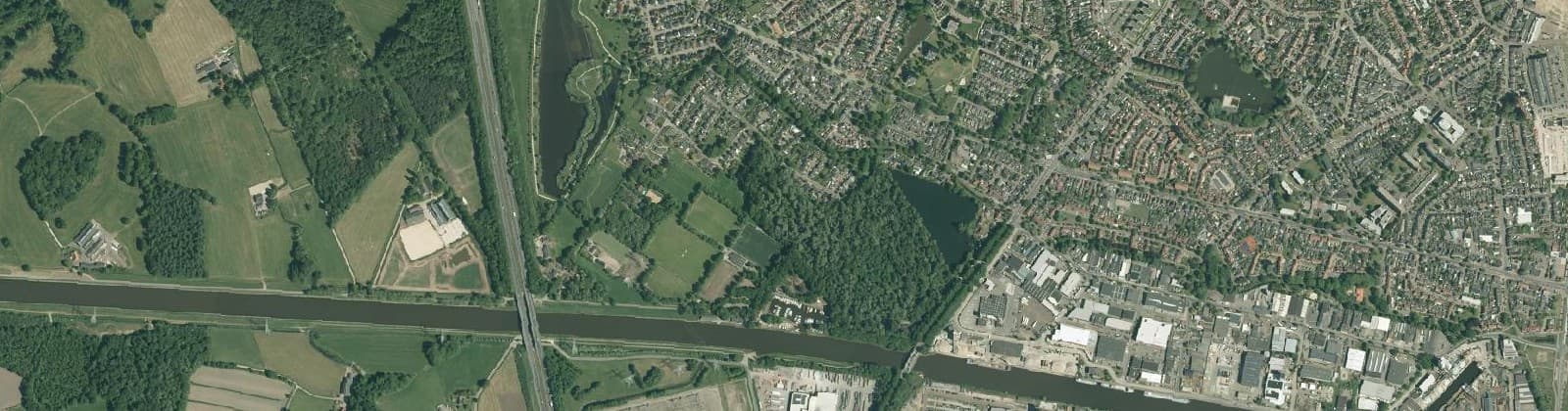 Luchtfoto van Vikkerhoek