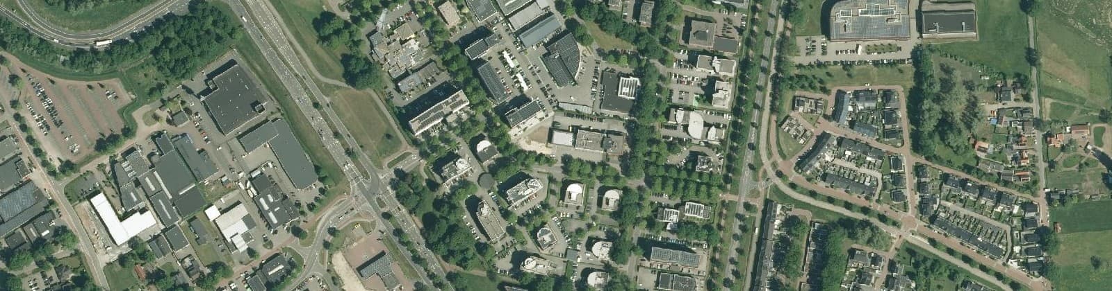 Luchtfoto van Bedrijvenpark Westermaat Zuidoost