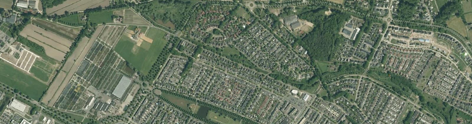 Luchtfoto van Vossenbelt Noord