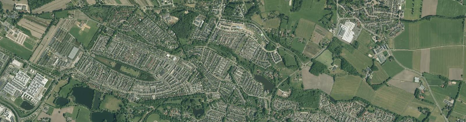 Luchtfoto van Het Broek