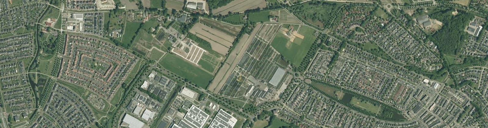 Luchtfoto van Kristenbos