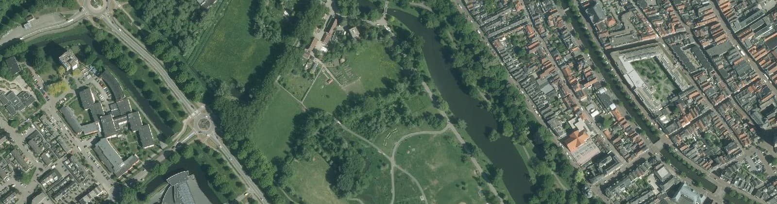 Luchtfoto van Groene Hart