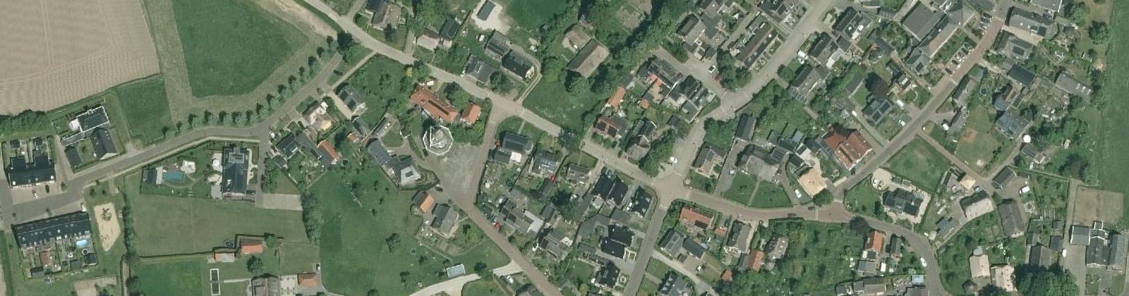 Luchtfoto van Zalk
