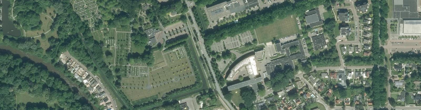 Luchtfoto van Emmeloord-Centrum-Centrum West