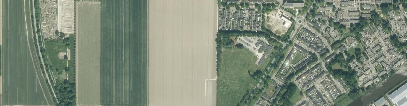 Luchtfoto van Emmeloord-Revelsant-Noord