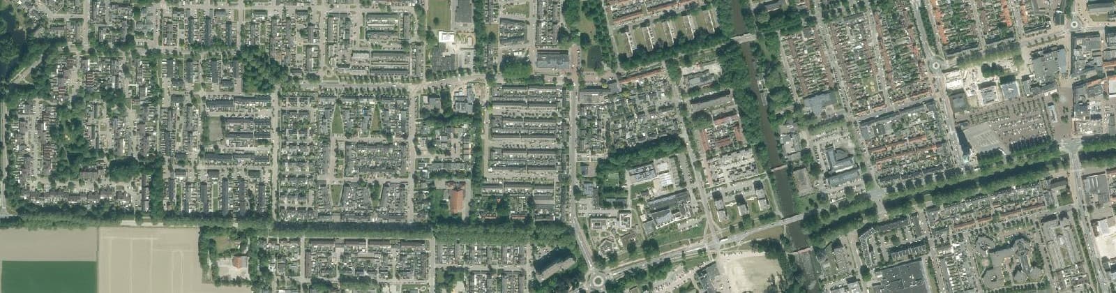 Luchtfoto van Emmeloord-Espelervaart-Bergenbuurt