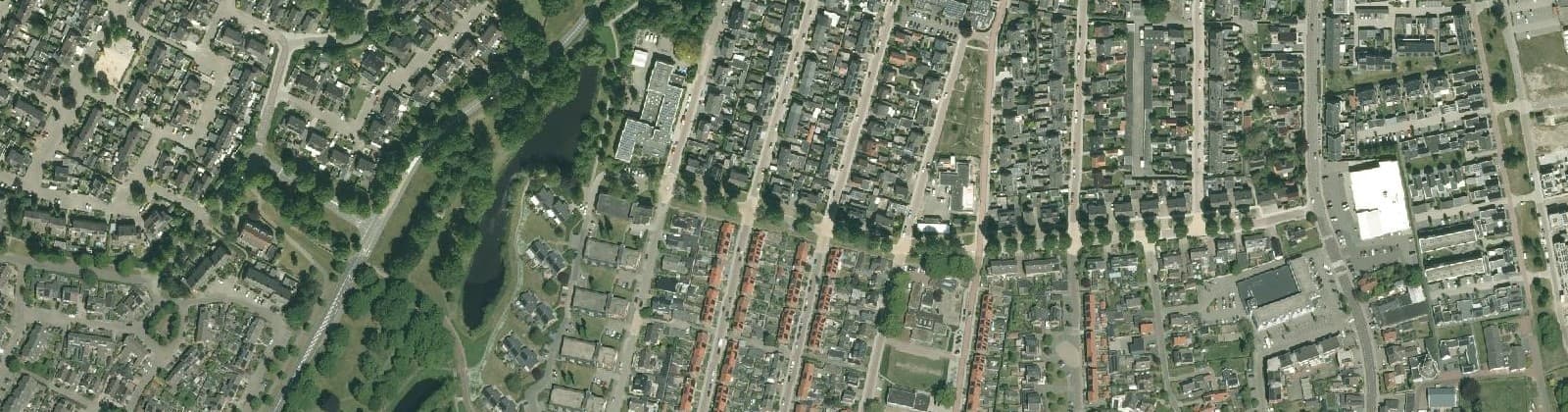 Luchtfoto van Kern Ommen - Laarakkers