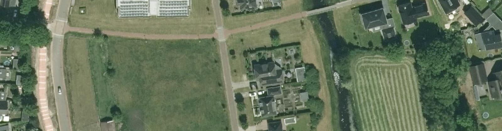 Luchtfoto van Kern Ommen - Alteveer Voorzieningen