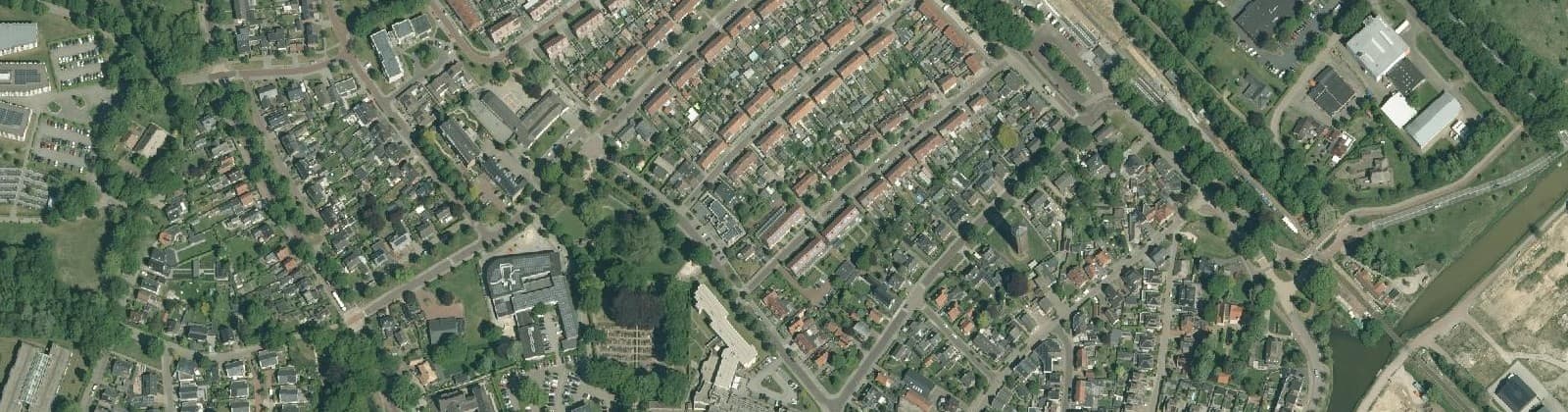 Luchtfoto van Blekkerhoek