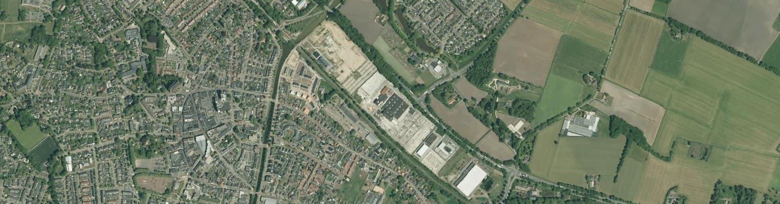 Luchtfoto van De Enk