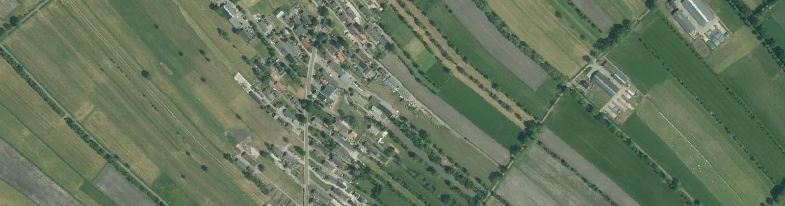 Luchtfoto van Rouveen Streek-Noord
