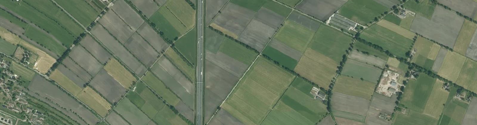 Luchtfoto van Verspr.h. Bisschops- en Munnikenslag