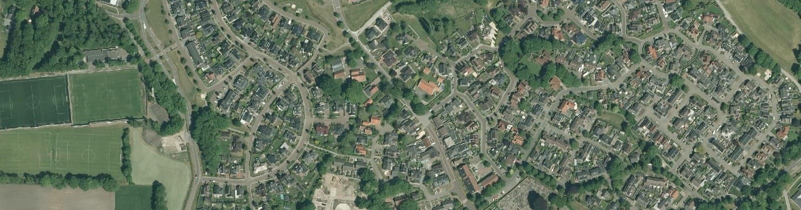Luchtfoto van Geesteren noord