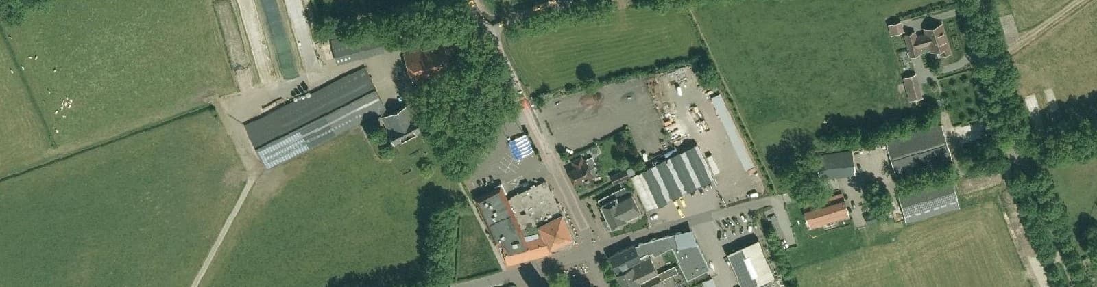 Luchtfoto van Reutum kern