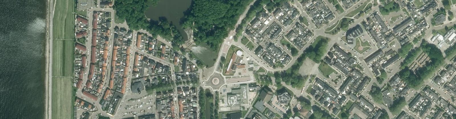 Luchtfoto van Urk-Noord