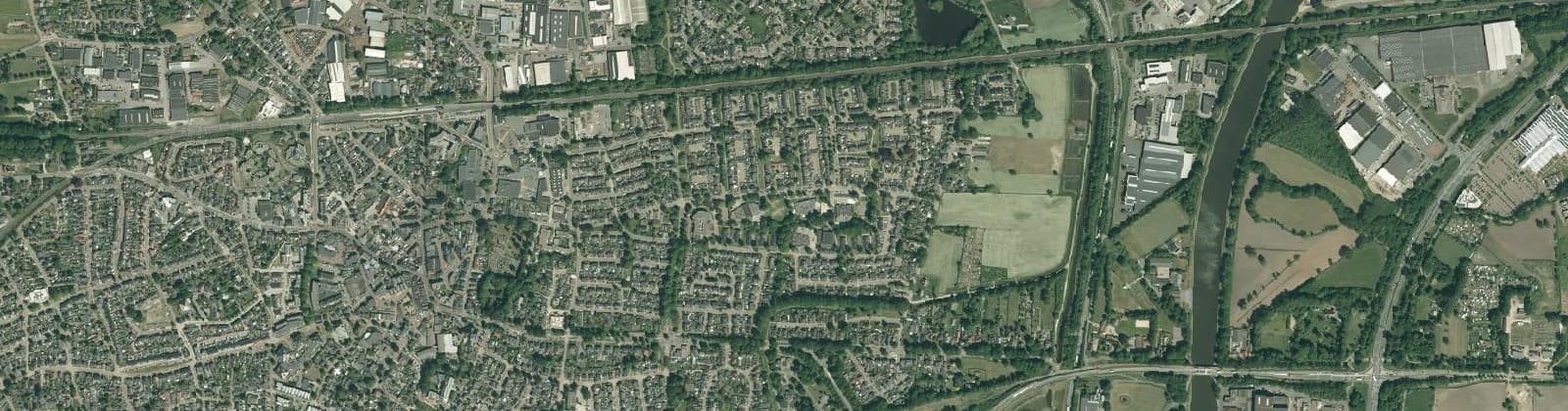 Luchtfoto van Wierden-Oost