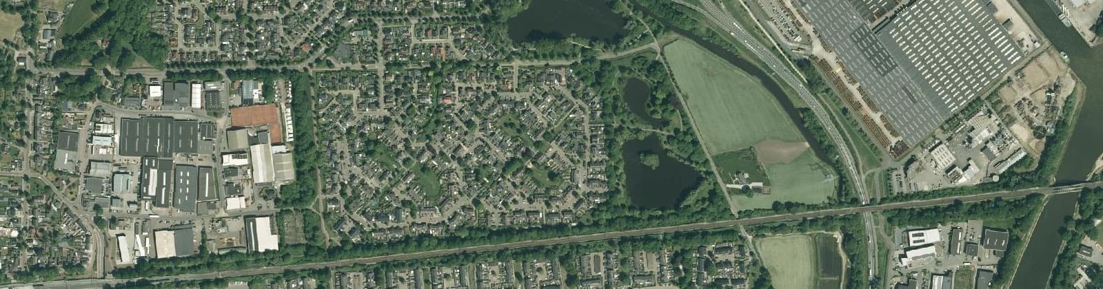 Luchtfoto van De Stouwe