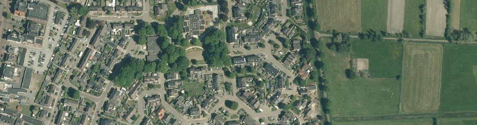 Luchtfoto van Enter-Oost