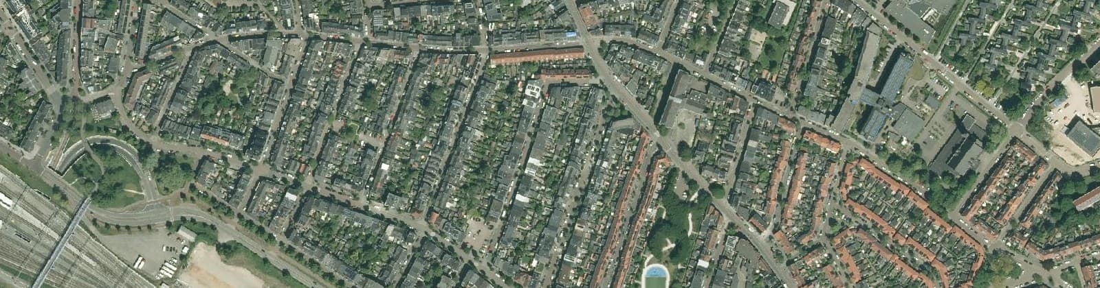 Luchtfoto van Oud-Assendorp