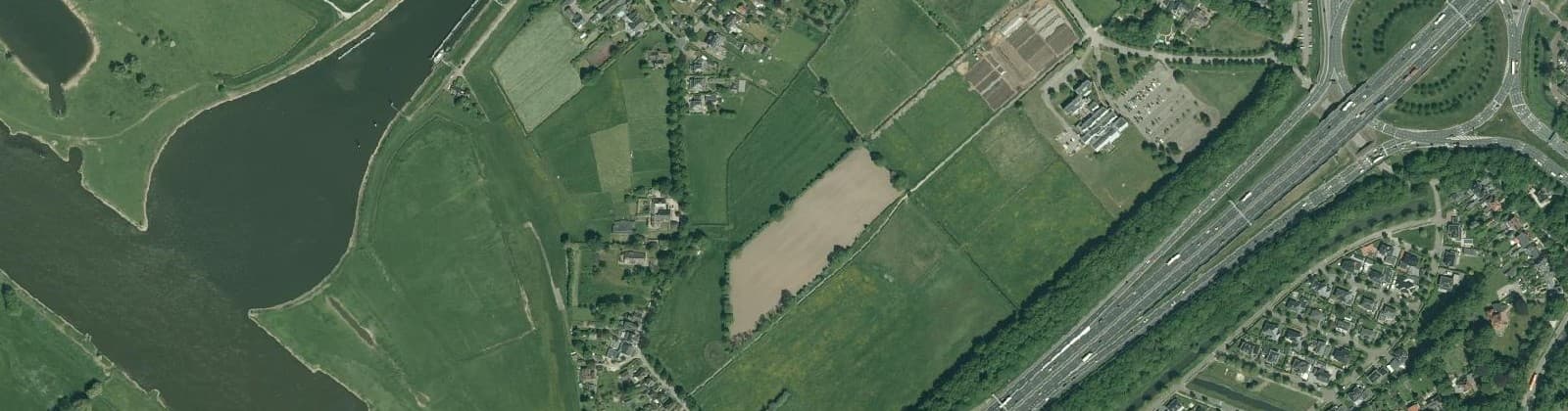 Luchtfoto van Spoolde