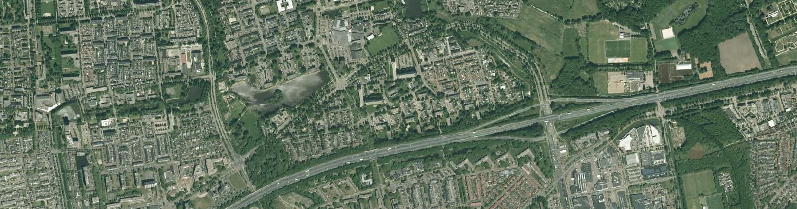 Luchtfoto van Aa-landen-Zuid