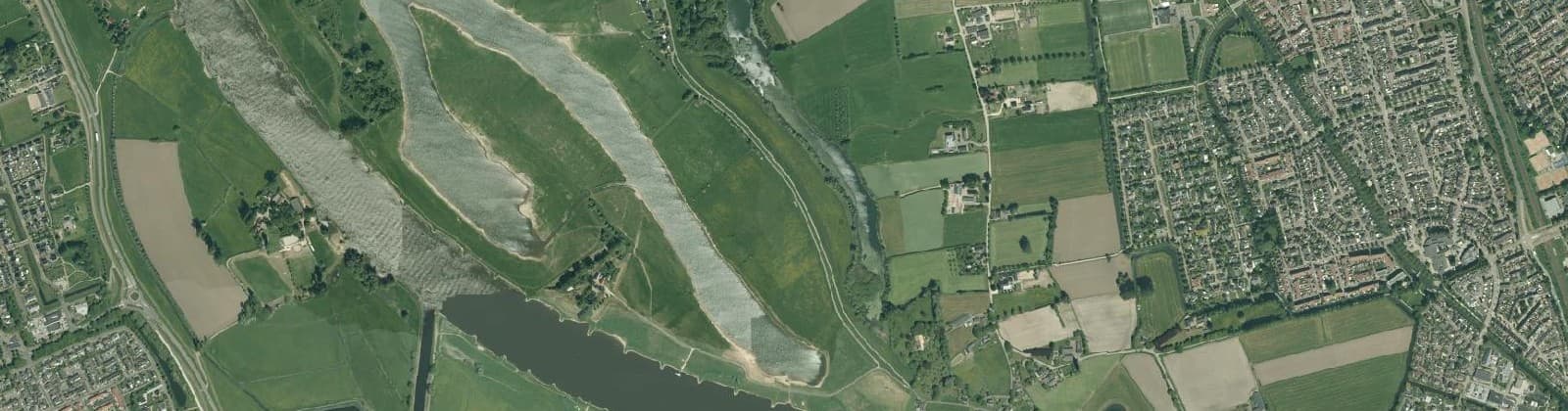 Luchtfoto van Schelle-Zuid en Oldeneel