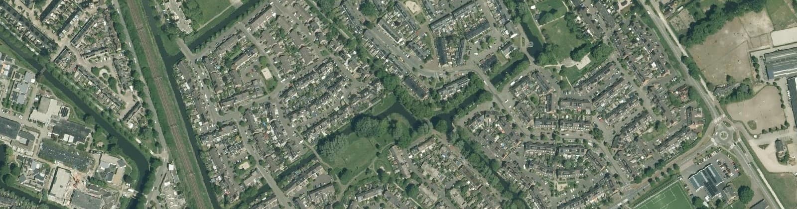 Luchtfoto van Ittersumerlanden