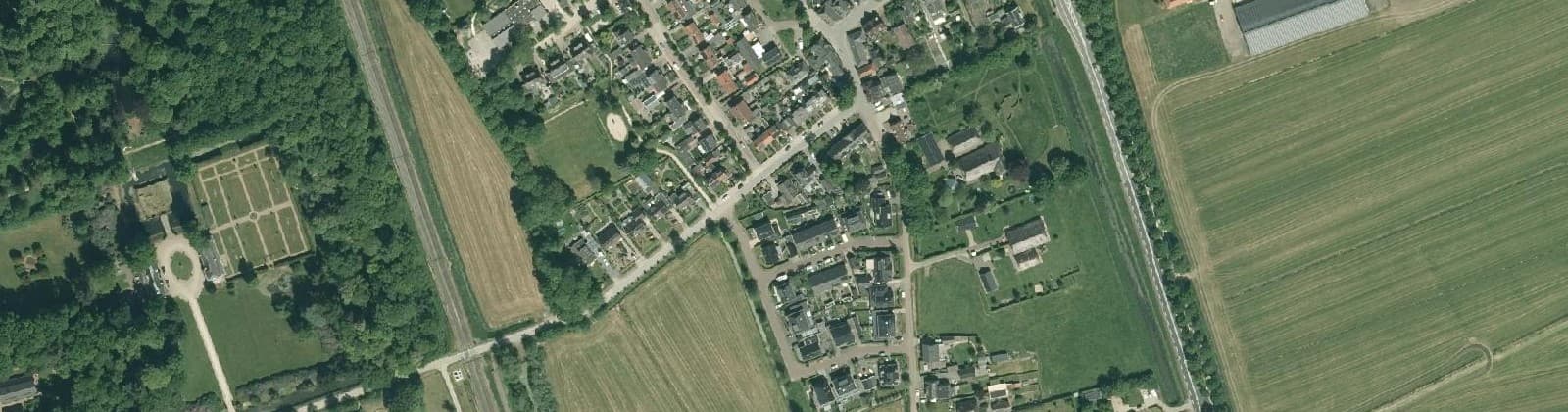 Luchtfoto van Windesheim