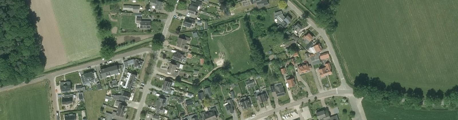 Luchtfoto van Lintelo-kern