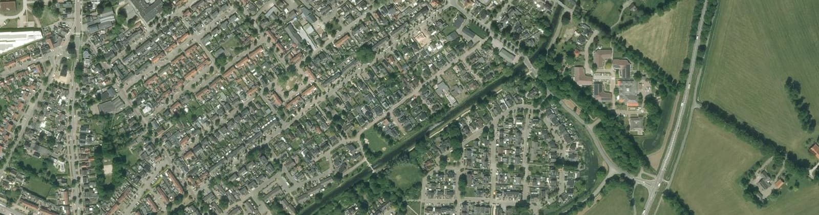 Luchtfoto van Aalten-kern Zuid 2