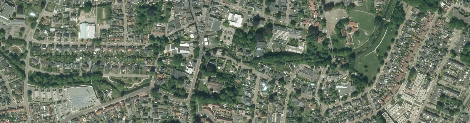 Luchtfoto van Aalten-kern Centrum