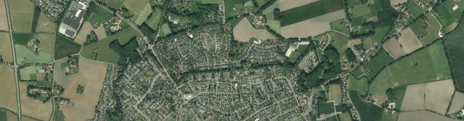 Luchtfoto van Dinxperlo Noord