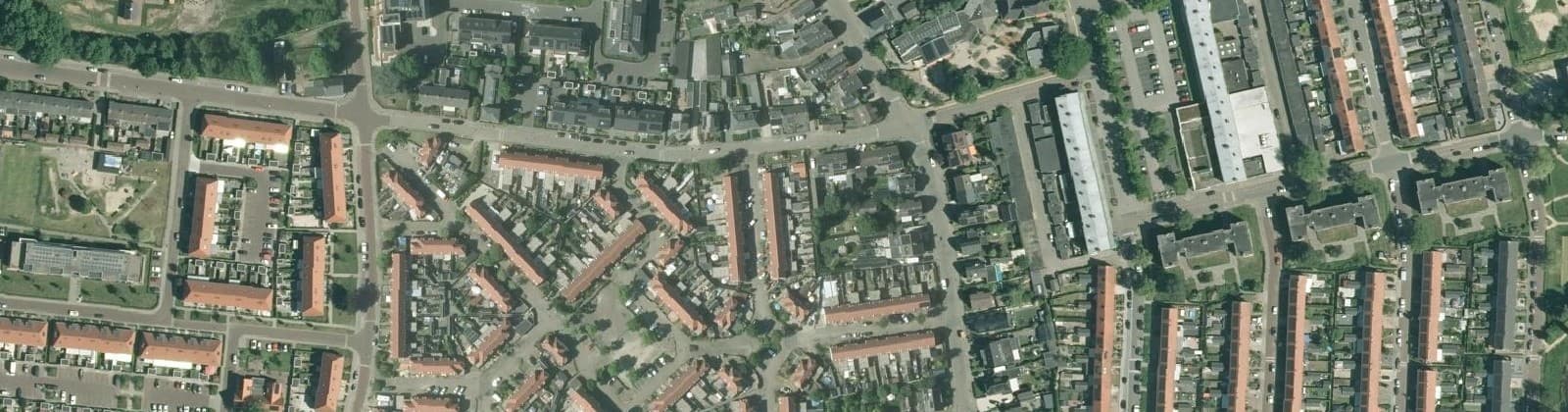 Luchtfoto van Staatsliedenkwartier