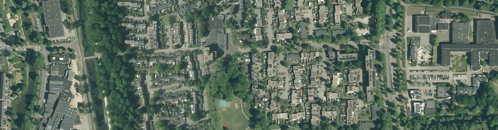 Luchtfoto van Matendreef