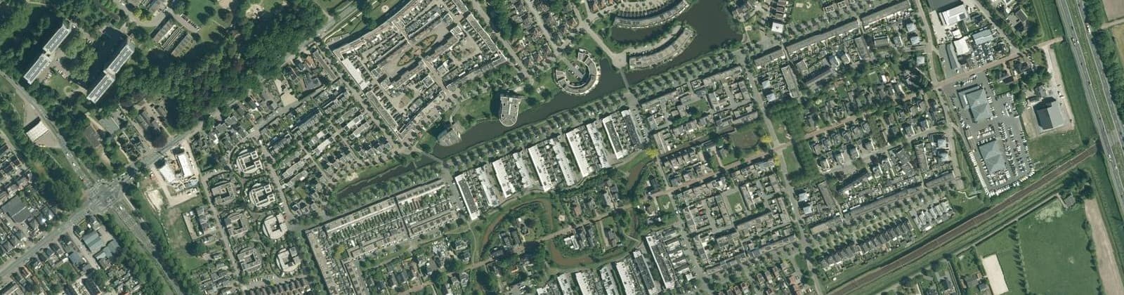 Luchtfoto van Osseveld-Oost