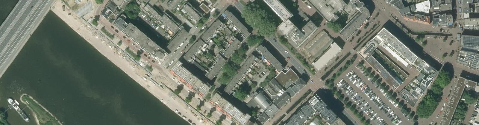 Luchtfoto van Weverstraat