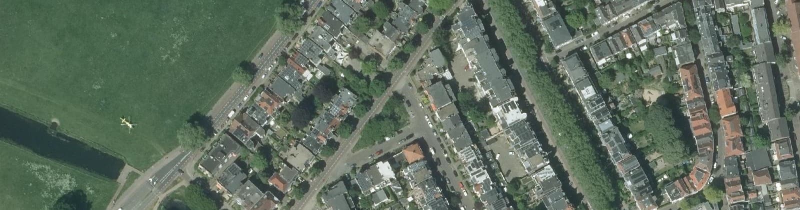Luchtfoto van Transvaalbuurt
