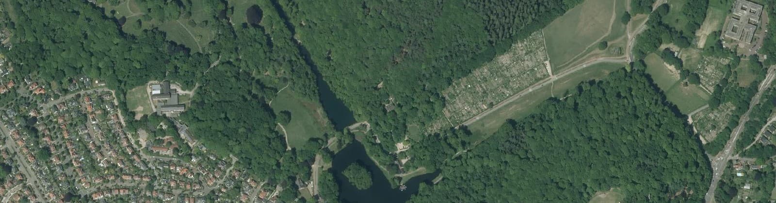 Luchtfoto van Sonsbeek/Zijpendaal
