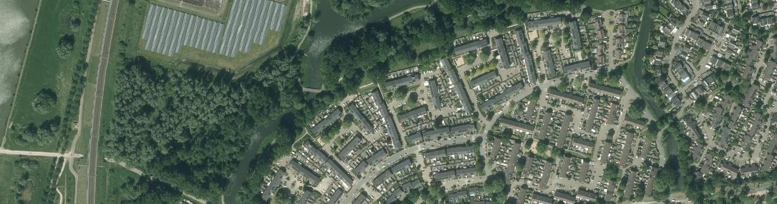 Luchtfoto van Elderveld-Noord