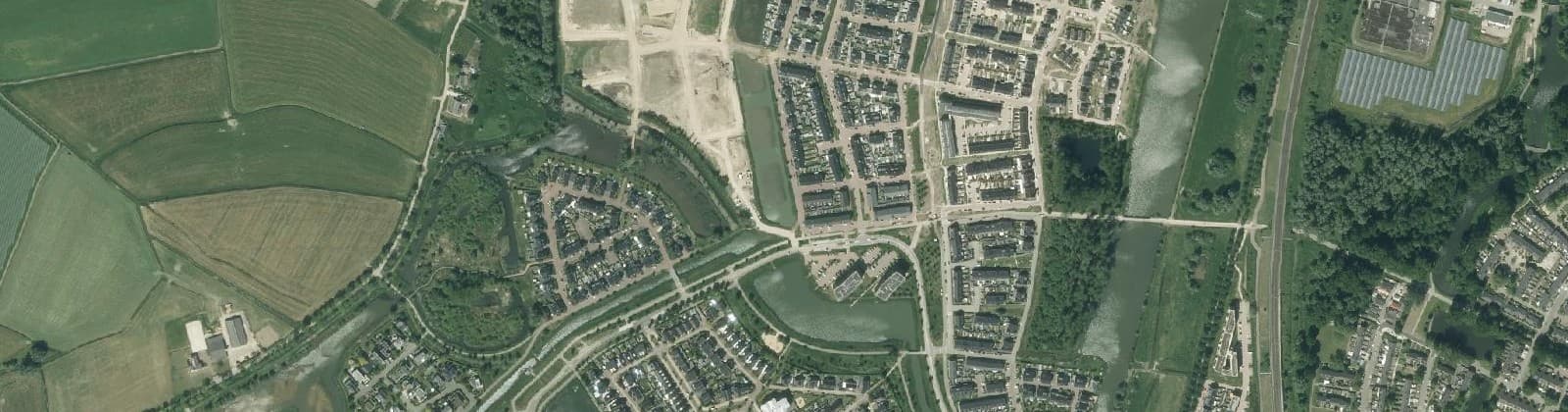 Luchtfoto van Schuytgraaf-Noord