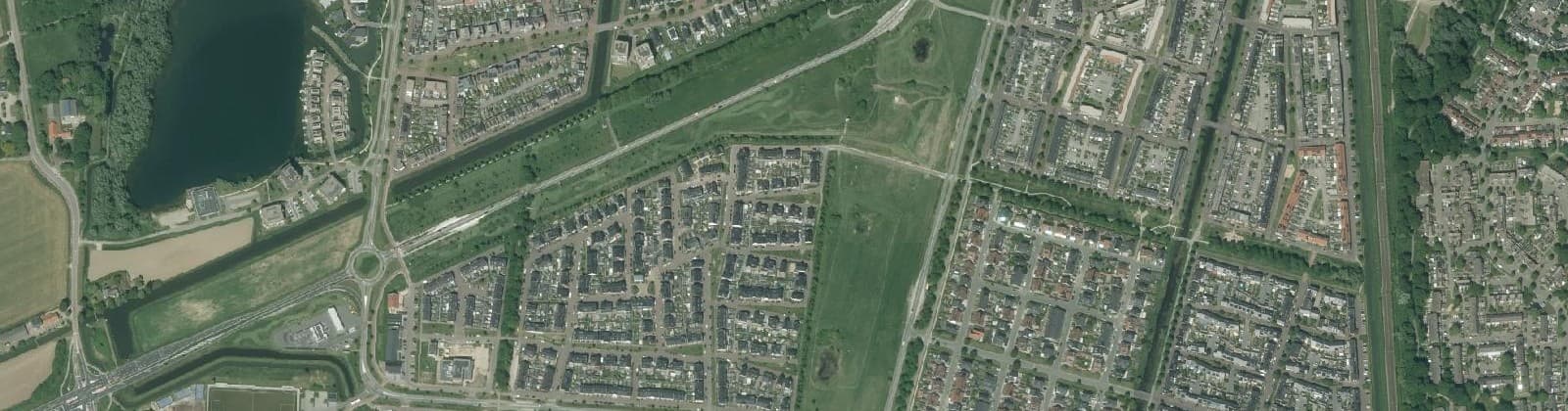 Luchtfoto van Schuytgraaf-Zuid