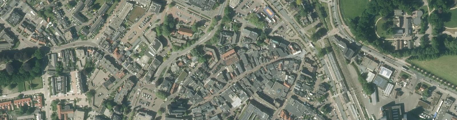 Luchtfoto van Centrum Barneveld