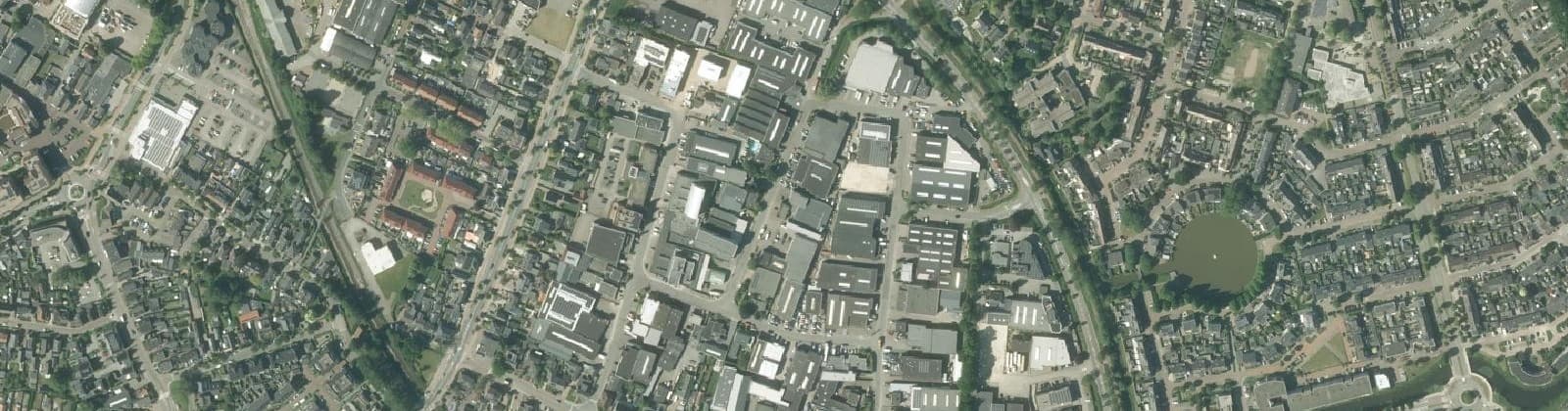 Luchtfoto van De Valk