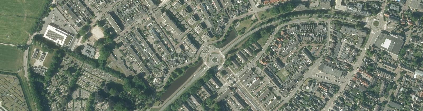 Luchtfoto van Oldenbarneveld