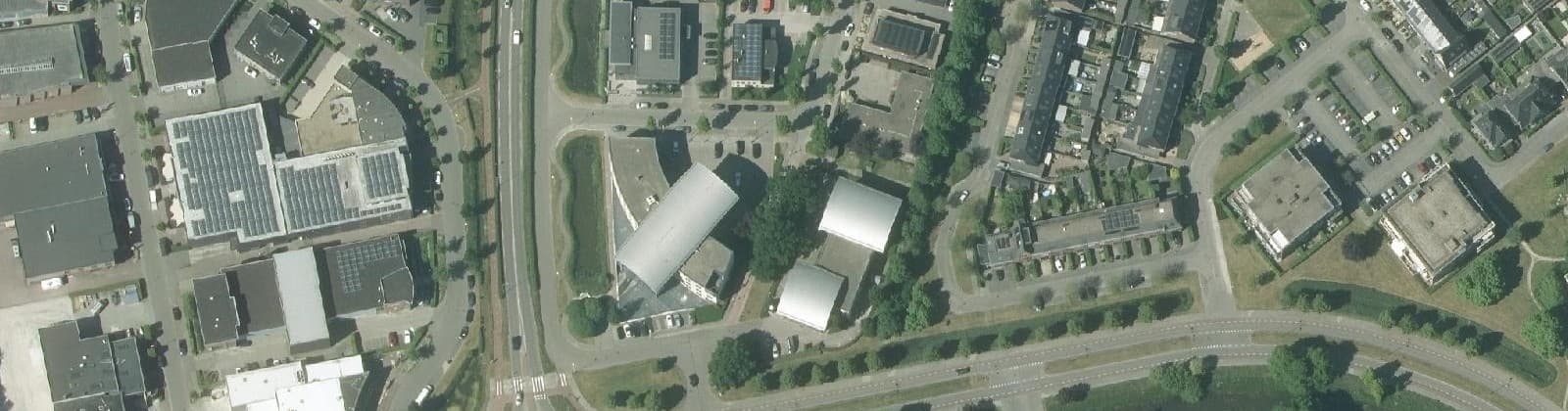 Luchtfoto van De Briellared