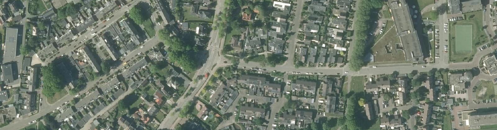 Luchtfoto van Componistenwijk