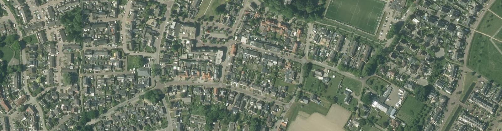 Luchtfoto van Ewijk-Centrum