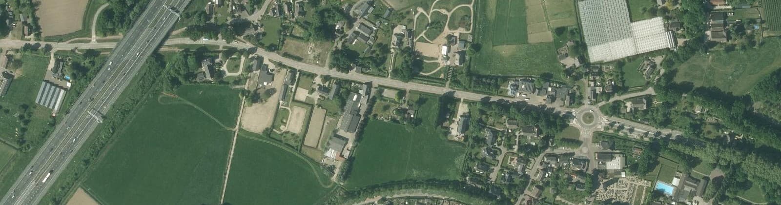 Luchtfoto van Ewijk-Veluwstraat