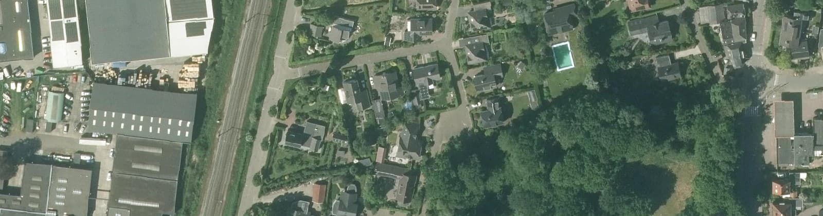 Luchtfoto van Rhienderense Enk