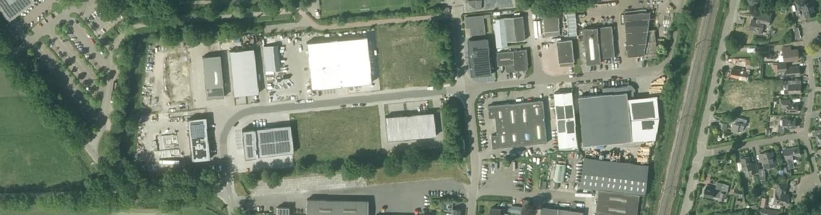 Luchtfoto van Hazenberg
